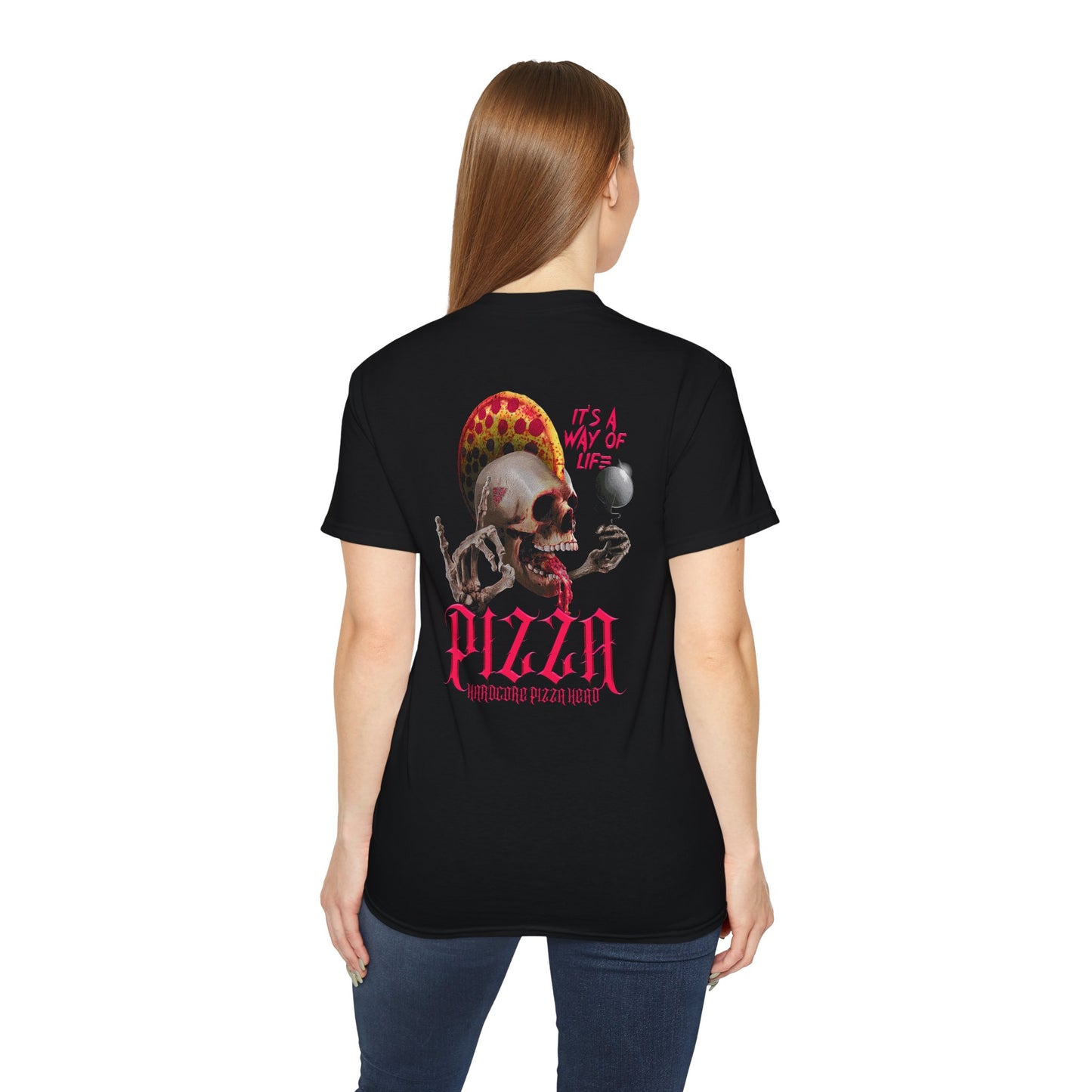 "Pizza It's a Way of Life" T-Shirt (Short Sleeve)